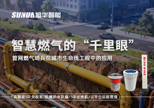 智慧燃气的“千里眼”：管网燃气哨兵在城市生命线工程中的应用