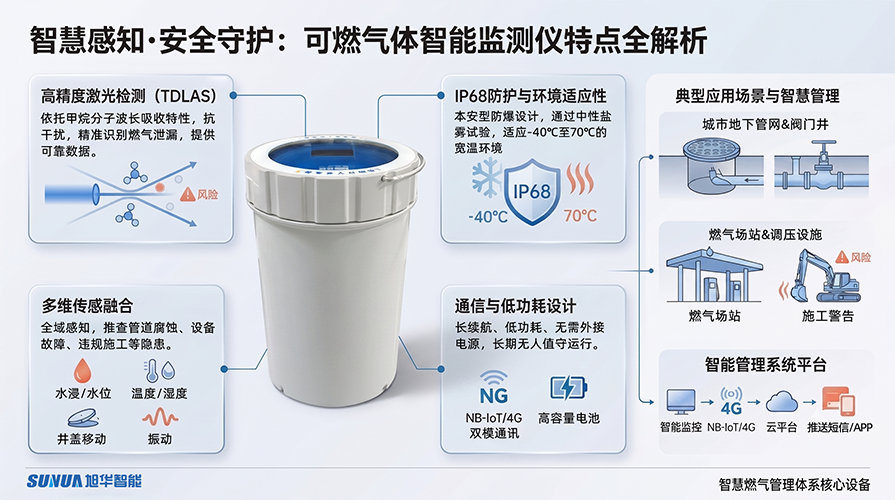 可燃气体智能监测仪厂家